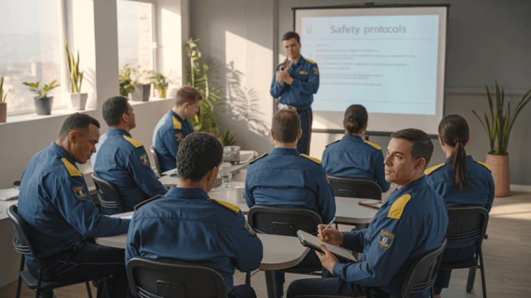 a photograph depicts a group of security yvUIarLsSnm09DMD9Egrbw YZxMOgXFTHKW83ohVo9SrQ